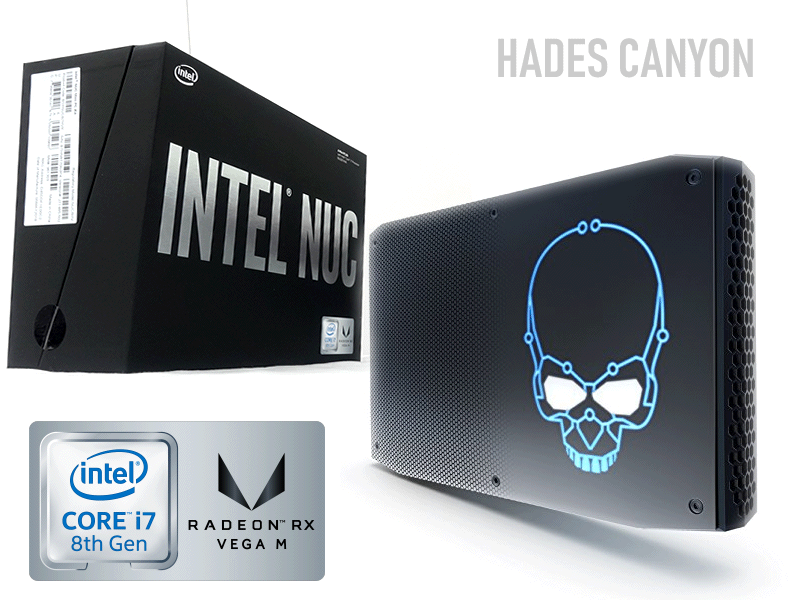 intel NUC 第8世代 NUC8I7HVK BOXNUC8I7HVK