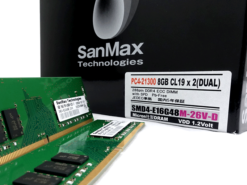 SanMax  DDR4-2666MHz  8GBx2