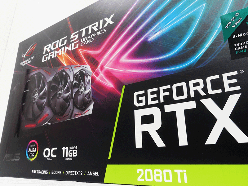 超美品 Rog Strix RTX 2080 Ti  OC