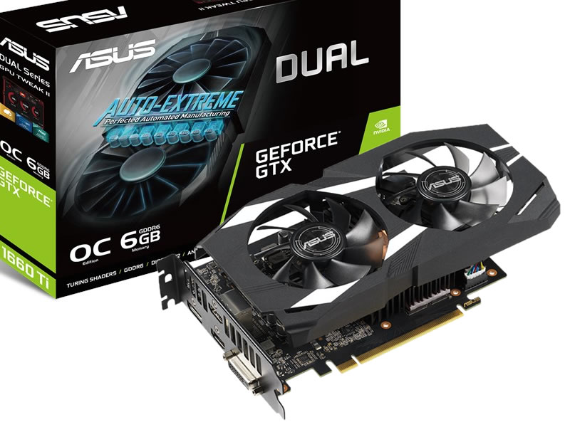 ASUS GTX 1660 Ti　2台セット