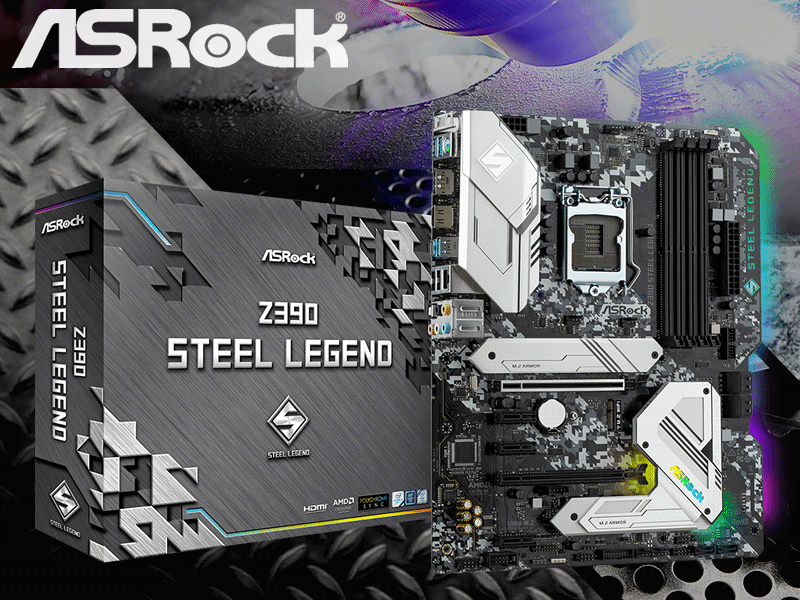 待望のSteel Legend初のIntel対応マザーボード「ASRock Z390 Steel