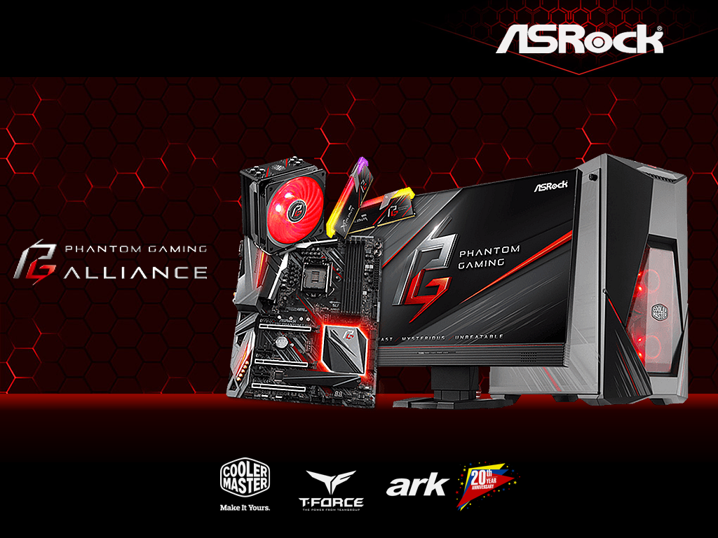 アークxASRock、Phantom GamingアライアンスなゲーミングBTO