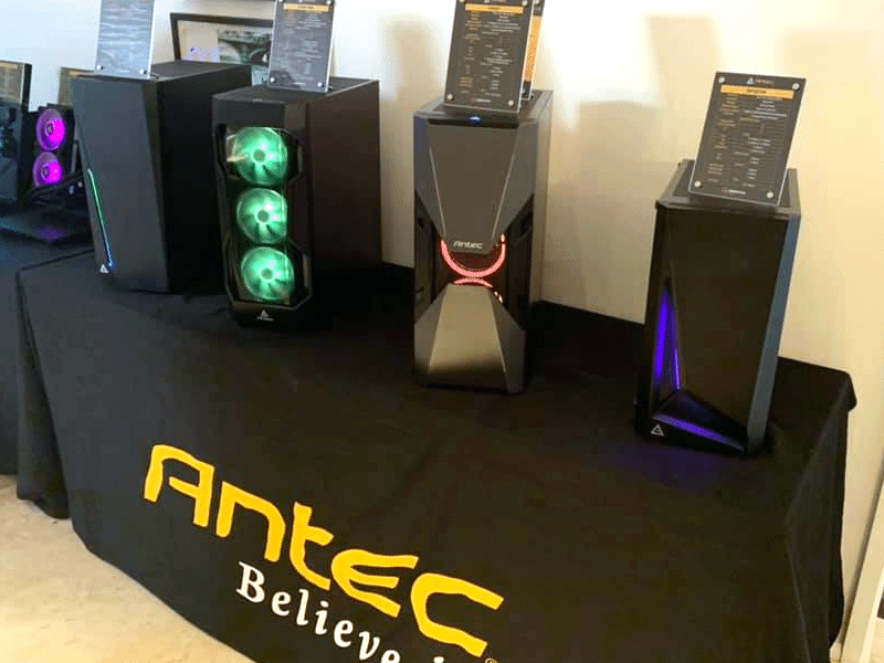 AntecからARGB発光ユニット搭載ゲーミングPCケース「DP501