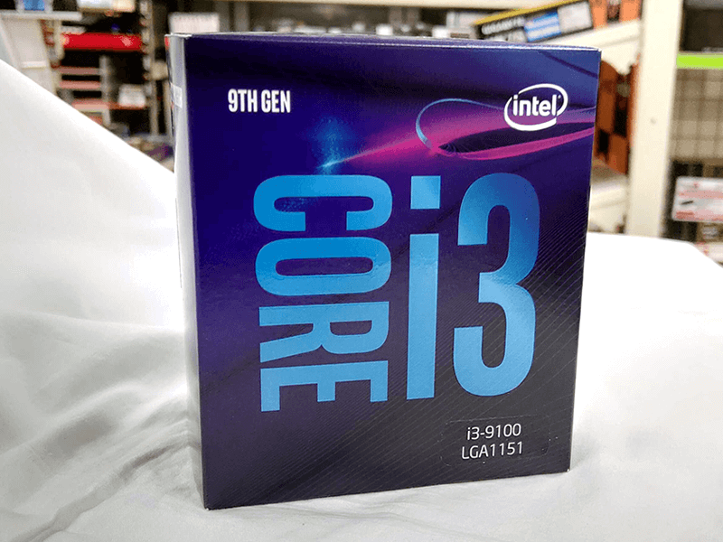 INTEL製CPU Core i3-9100Tデスクトップ　増設用CPU