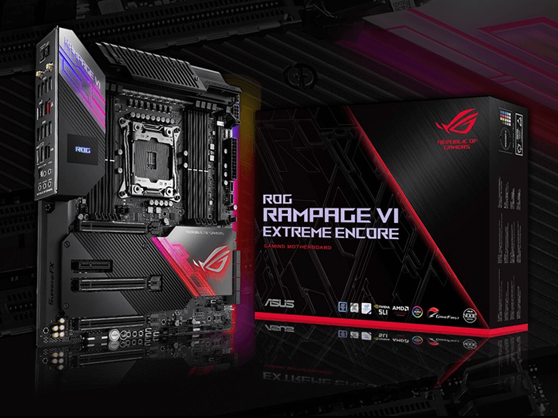 ASUS、ROG最上位グレードの全部乗せIntel X299搭載マザーボード「ROG RAMPAGE VI EXTREME ENCORE」が登場 Ark Tech and Market News Vol.3002946