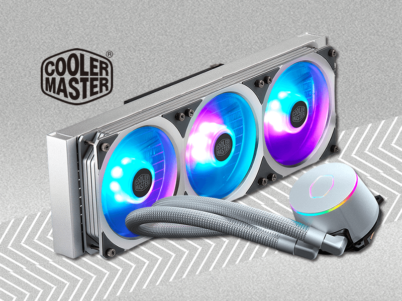 Cooler Master MasterLiquid PL360 Flux White Edition オールインワン 水冷CPUクーラー ハイエンド  通販