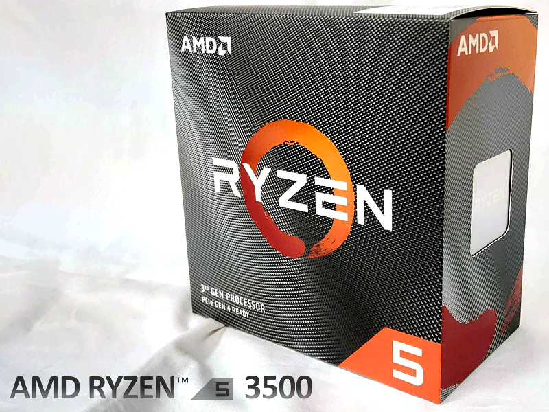 6コア6スレッド、AMD 第3世代Ryzenシリーズのエントリープロセッサー ...