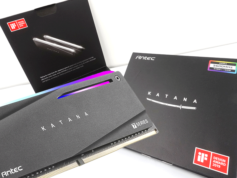 極美品Antec Katana RGB メモリ 16GB  DDR4 3600 Amazon.co.jp: Antec Katana RGB メモリ 16GB (2x8GB) DDR4 3600