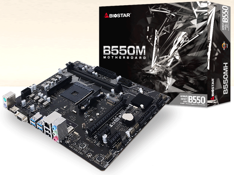 BIOSTAR B560MH-E2.0 マザーボード BIOSTAR B560MH-E2.0 マザーボード B560チップ採用のエントリー