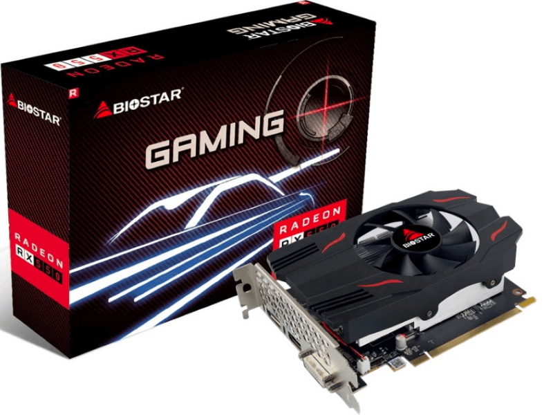 BIOSTAR製は国内初、AMD Radeon RX 550搭載グラフィックスカード