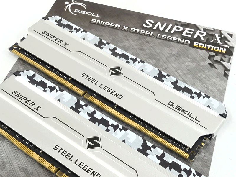 DDR4-3600でRyzen対応、G.SKill SNIPER XにASRockコラボモデル「Sniper