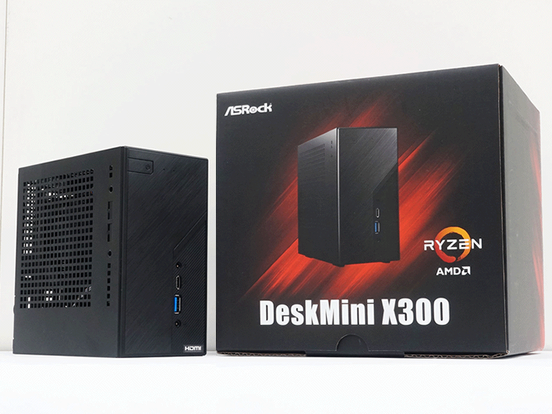 ASRockのAMD AM4ミニPCベアボーンキットにRenoir対応モデル「DeskMini 