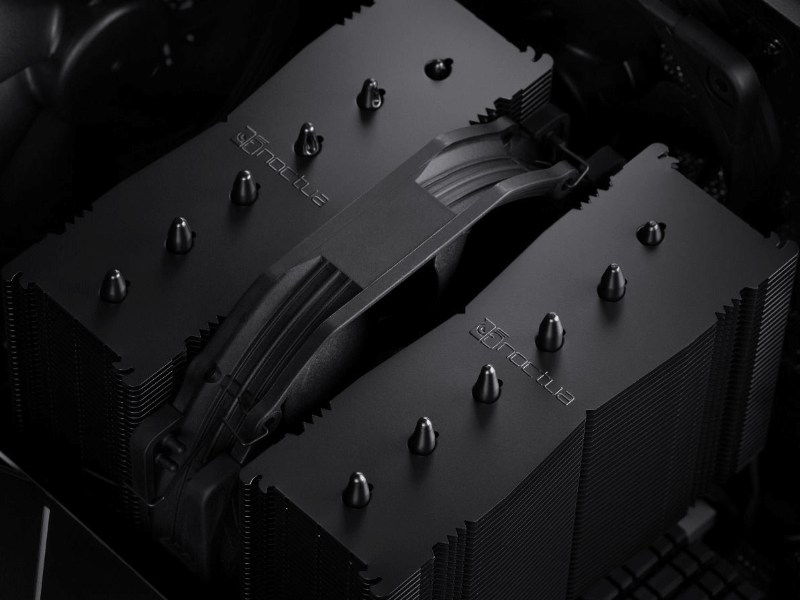 Noctua、オールブラック仕様のchromax.blackシリーズにツイン