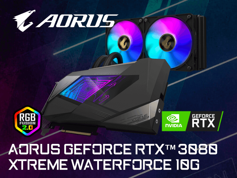 aorus rtx3080 水冷 (今日まで値下げします)