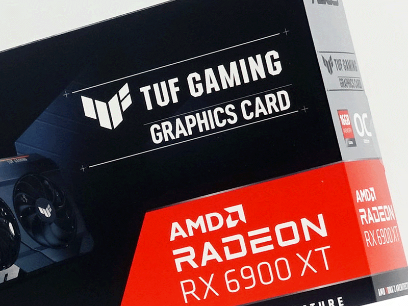 ASUS TUFブランドからOC仕様のRX6900 XT搭載カード「TUF