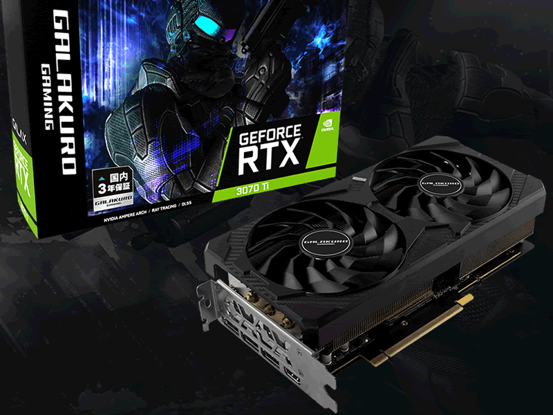 rtx3070ti 玄人志向 3連ファン - PCパーツ