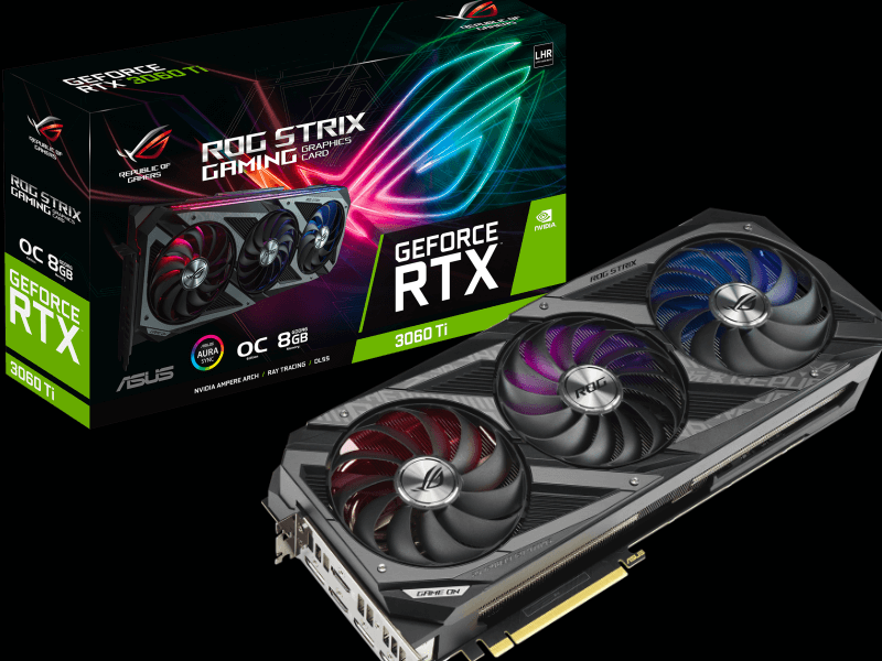 新品未開封　ROG RTX 3060ti O8G