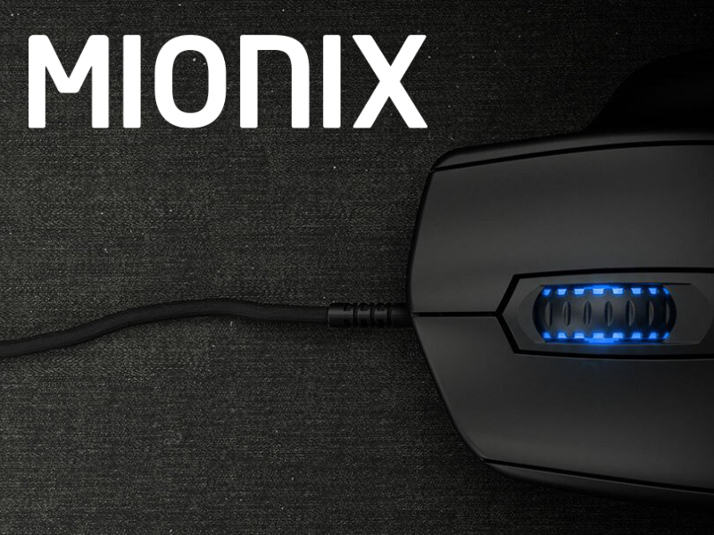 Mionixからユニークな形状と内部のハイエンド化が施されたマウス