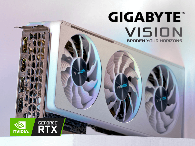 ギガバイト rtx3070 ビジョン