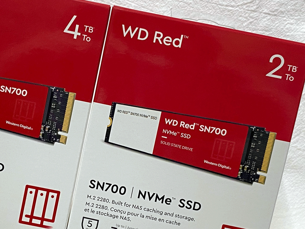 4TBと2TB、NAS向けNVMe Gen3.0x4 M.2 SSD「WD Red SN700 NVMe SSD」に大容量モデルが追加ラインアップ |  Ark Tech and Market News Vol.3003806