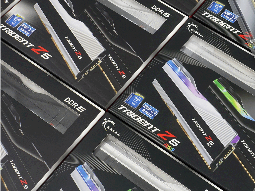 G.SkillのDDR5フラグシップシリーズ「Trident Z5」と「Trident Z5 RGB」のマイナーチェンジモデルがアキバに登場