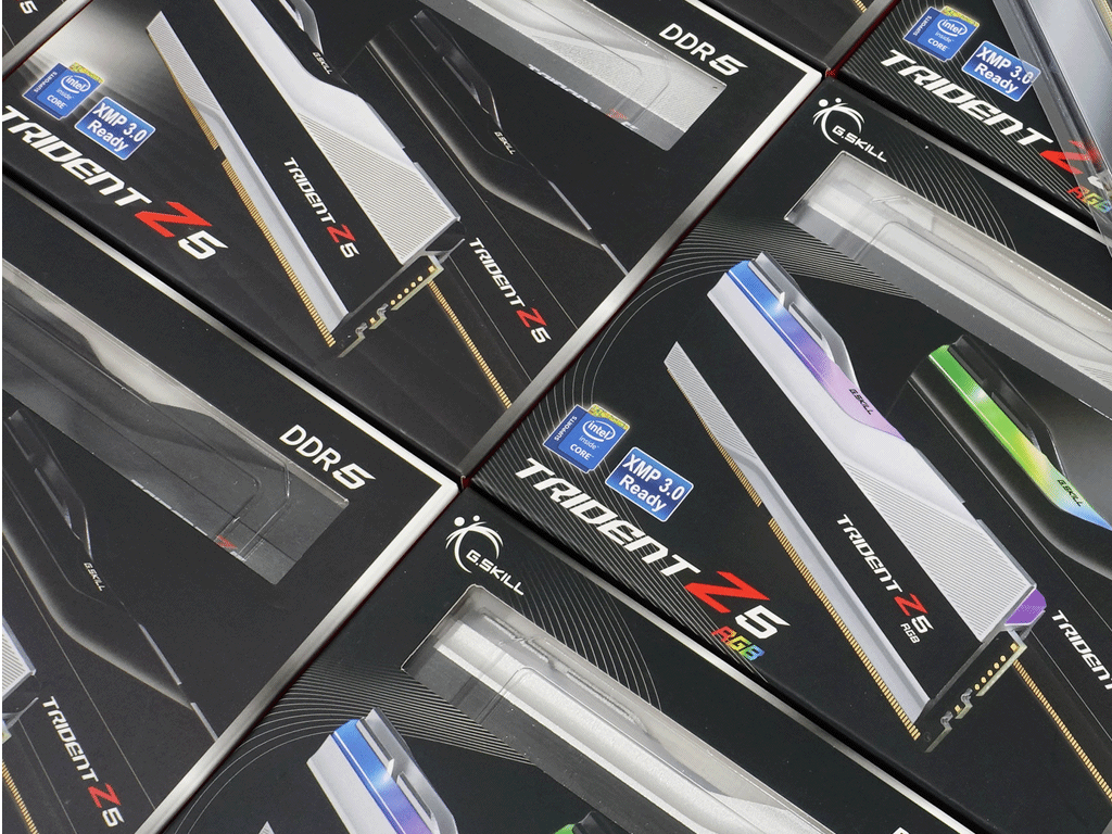 G.SkillのDDR5フラグシップシリーズ「Trident Z5」と「Trident