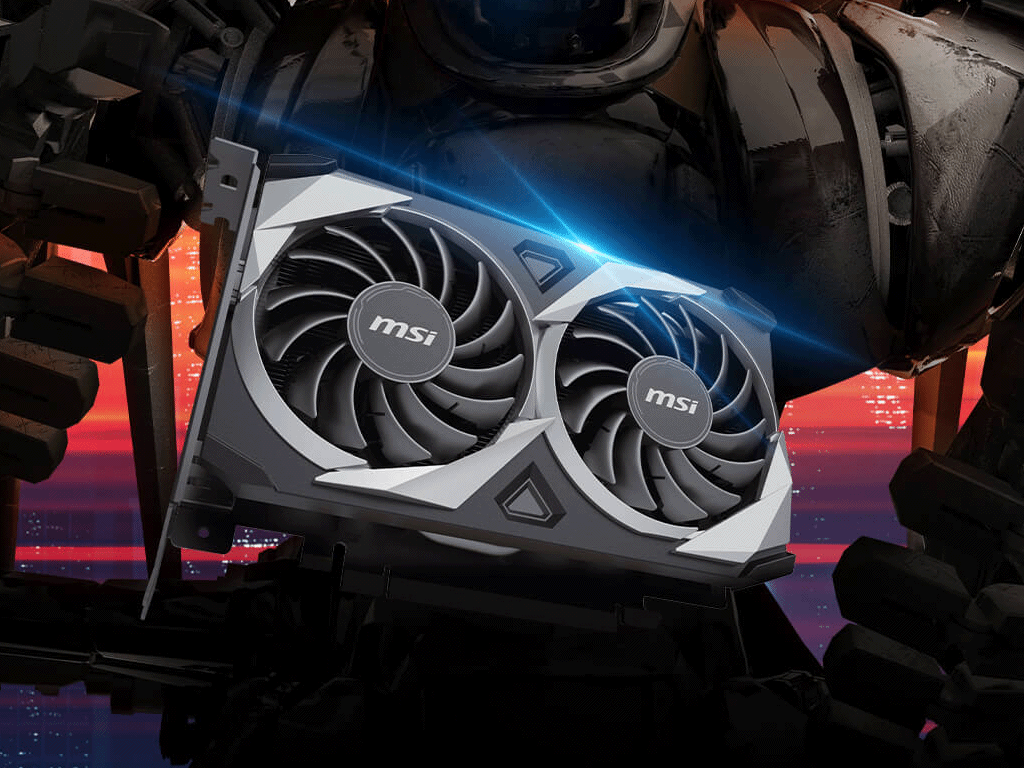 172mmショートで2連ファン、MSIからRadeon RX 6500 XT搭載グラフィック