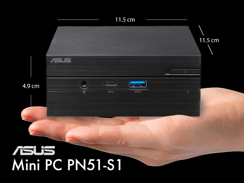 ASUSからUSB PD入力をサポートするRyzen 5000Uシリーズ搭載手のひら
