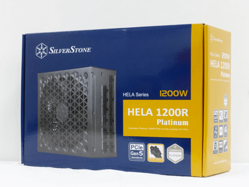 SilverStone、ATX3.0対応 Cybenetics Platinum認証 1200W PCIe