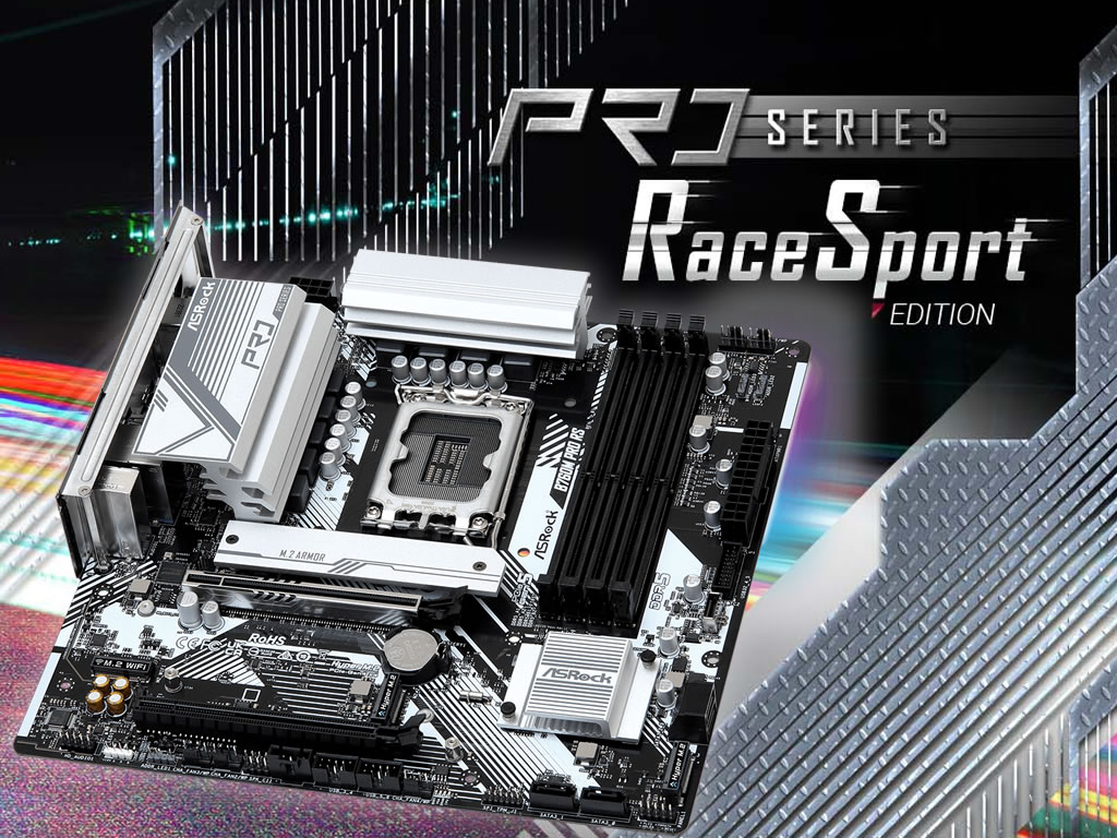 ASRockのインテルLGA1700対応B760チップセット搭載MicroATX