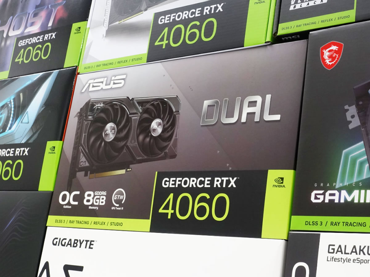 NVIDIA Ada Lovelaceアーキテクチャ採用第6弾「GeForce RTX 4060