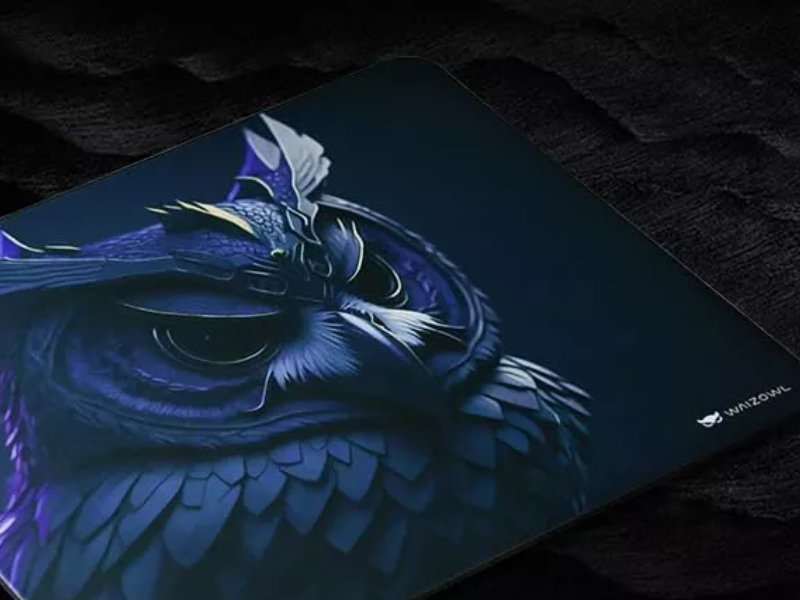 WAIZOWLからフクロウのデザインが施されたマウスパッド「Waizowl