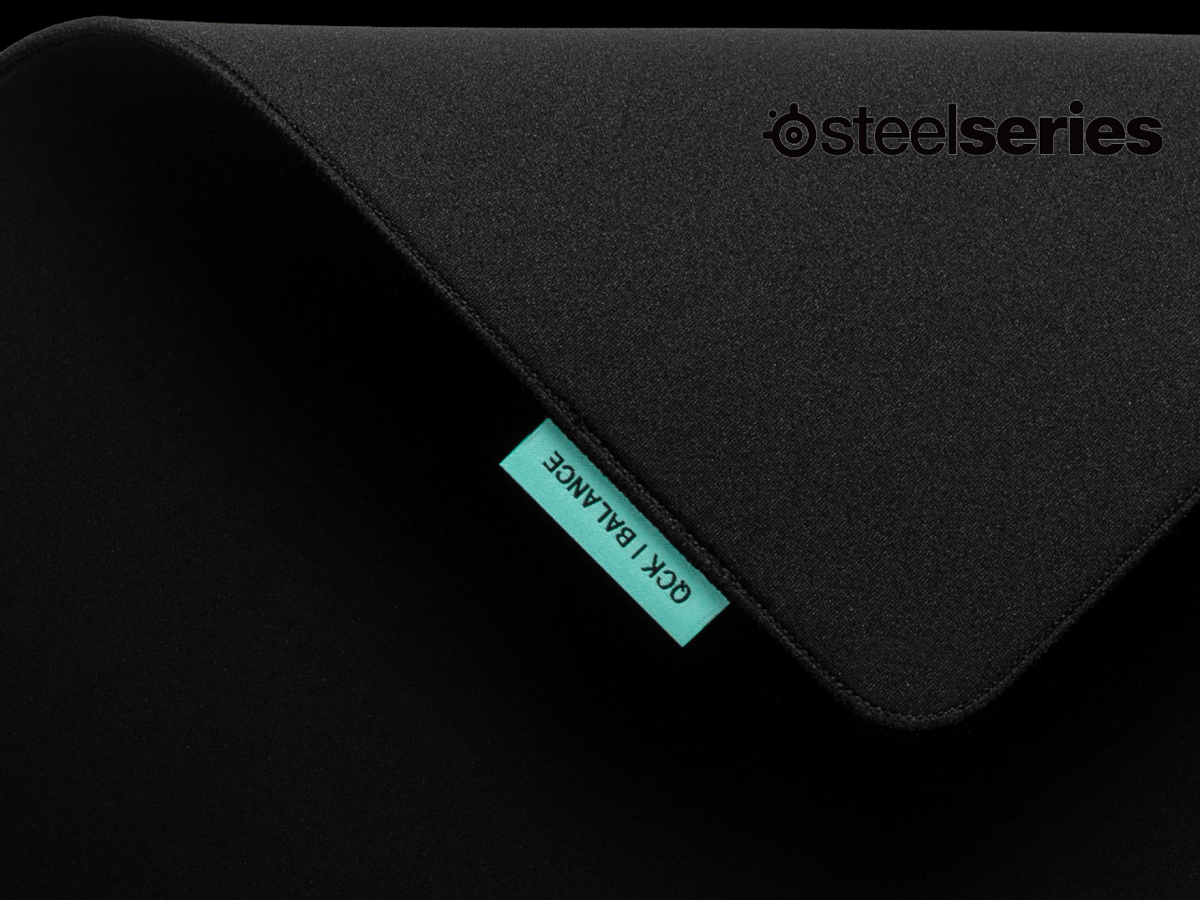 SteelSeriesより、新作マウスパッドQcKPerformanceシリーズが新