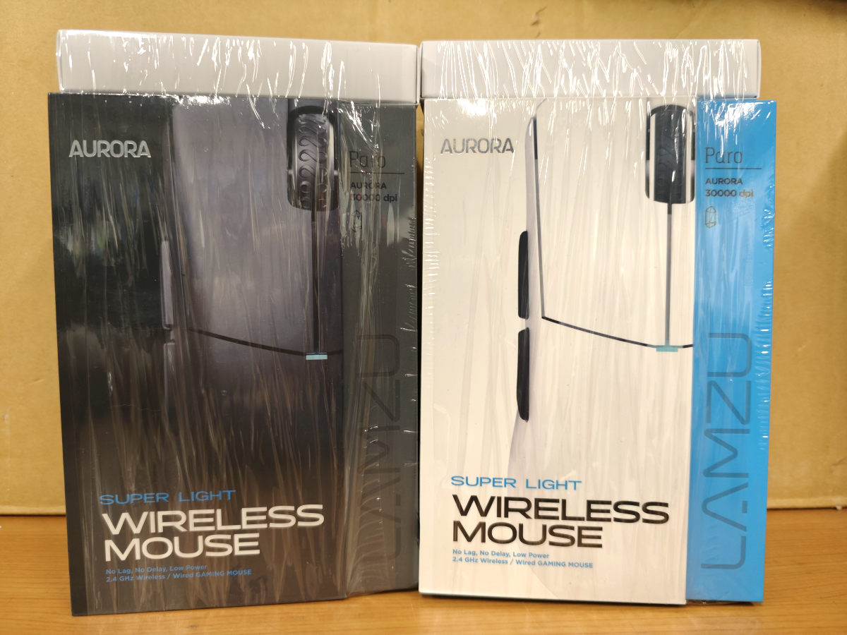 LAMZU、小型のエルゴノミックゲーミングマウス、「 Paro Aurora」が