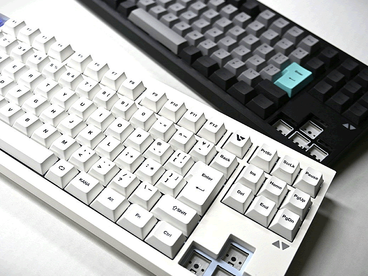 静音&タクタイル、VAROから磁気スイッチ搭載ラピトリキーボード