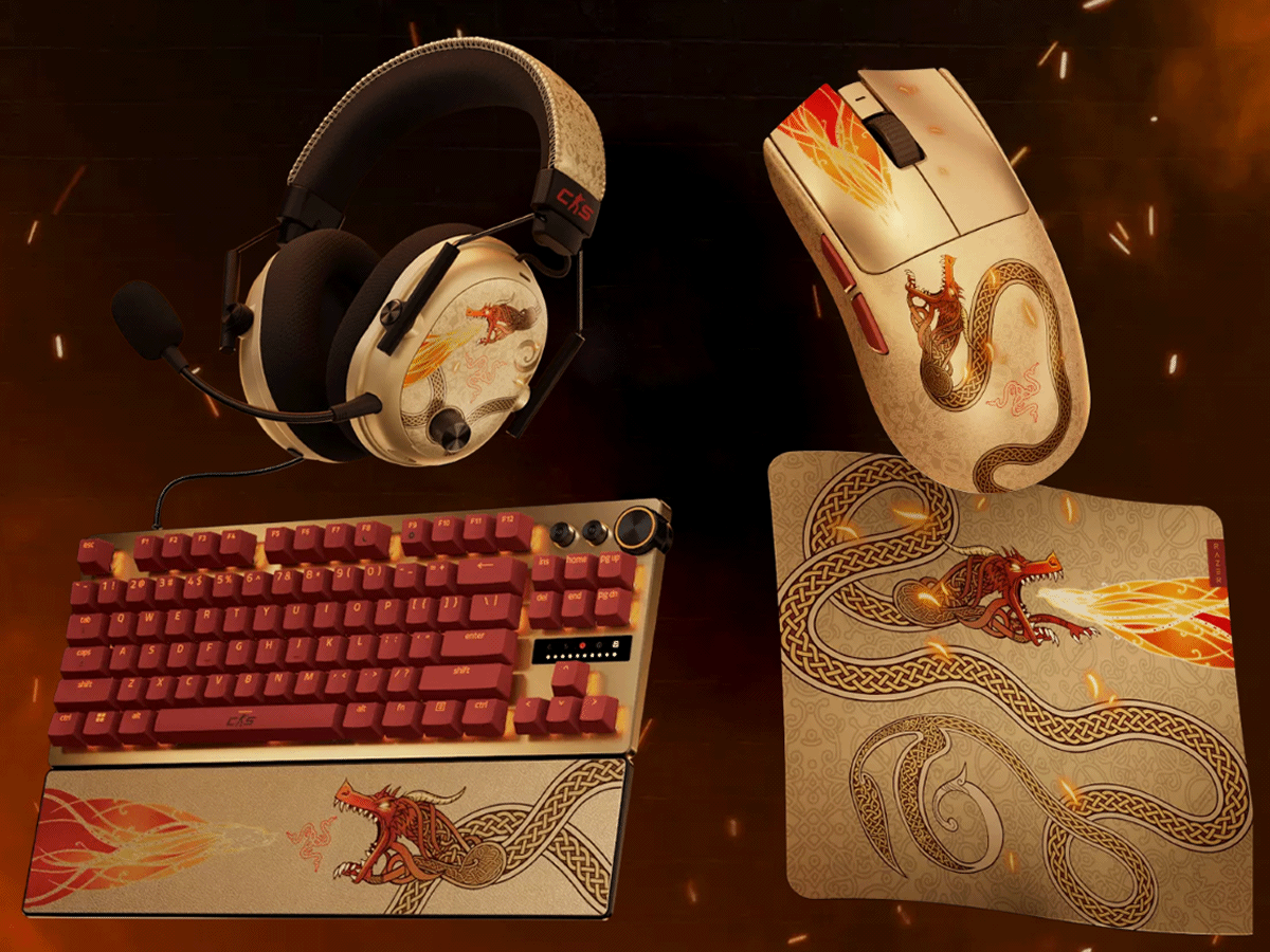 Razer×Counter-Strike 2『Dragon Lore』コラボデバイスが登場 | Ark