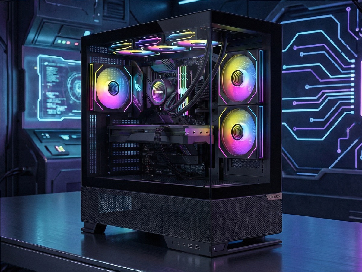 Okinosより、コストパフォーマンスに優れたATX対応ピラーレスのミドル