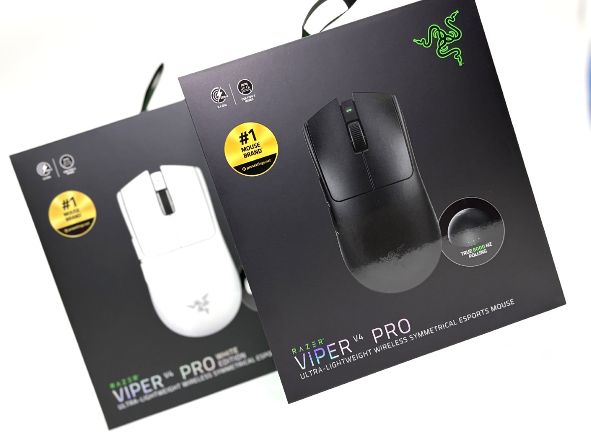 全方位進化。重量49gと最新センサー搭載『Razer Viper V4 Pro』登場