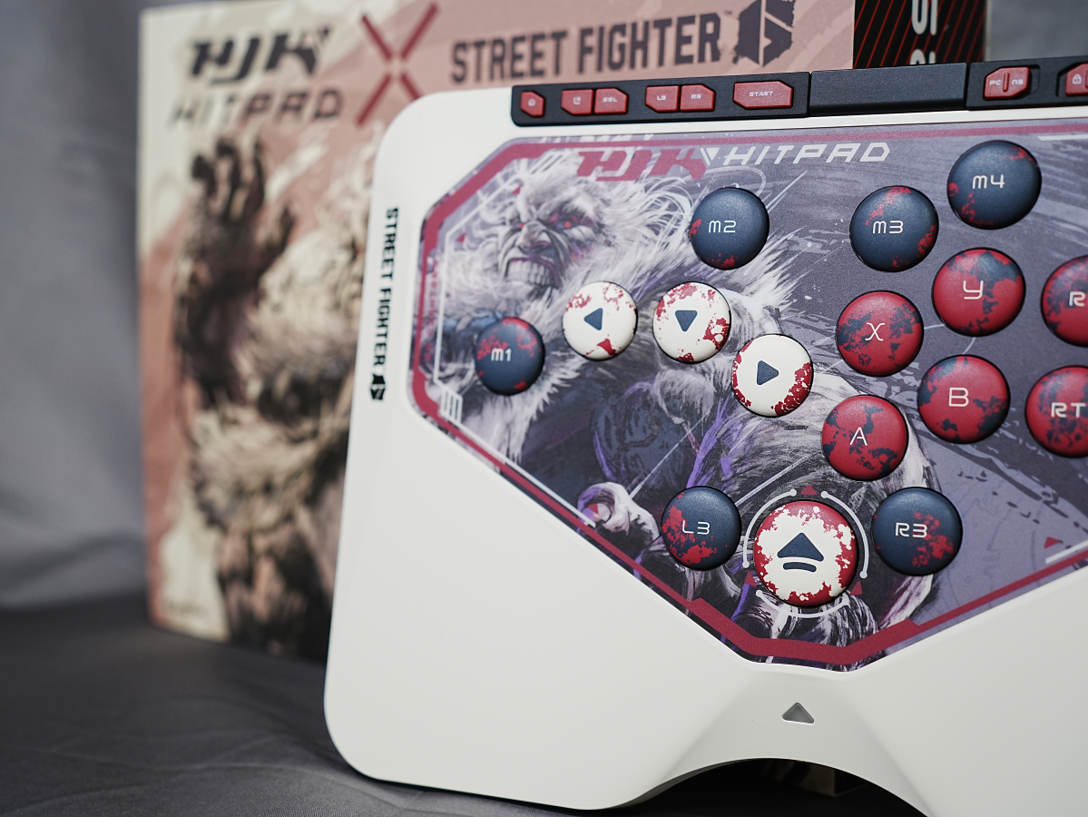 HJK GAMINGから「STREET FIGHTER 6」コラボ豪鬼デザインのレバーレス