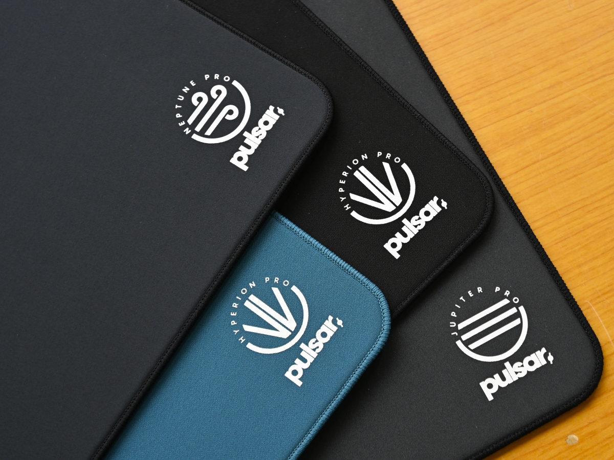 Pulsar eSシリーズに操作感の異なる3種のマウスパッドが登場 | Ark