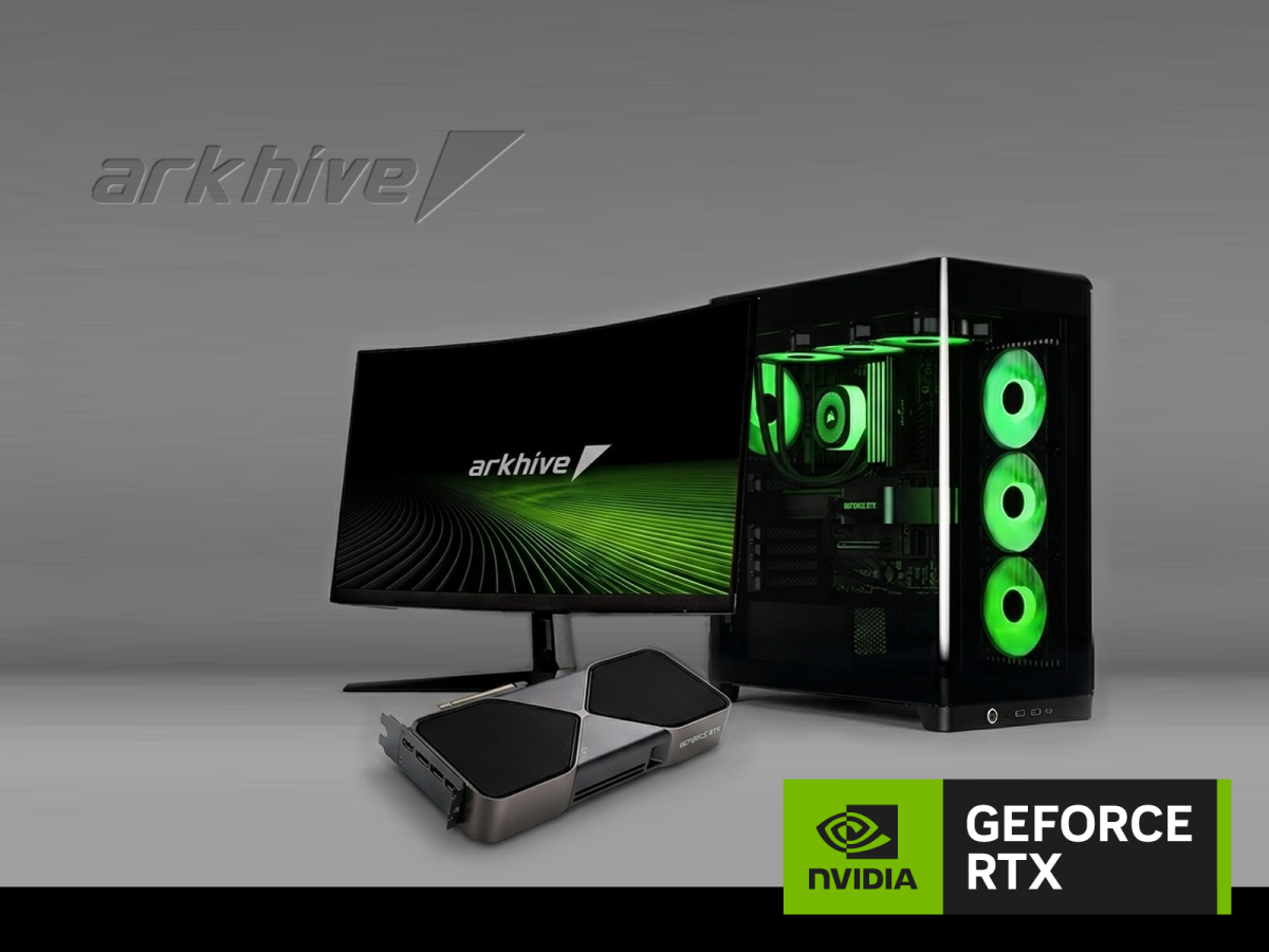 メイドイン秋葉原BTOパソコンのarkhiveブランド、NVIDIA® GeForce RTX