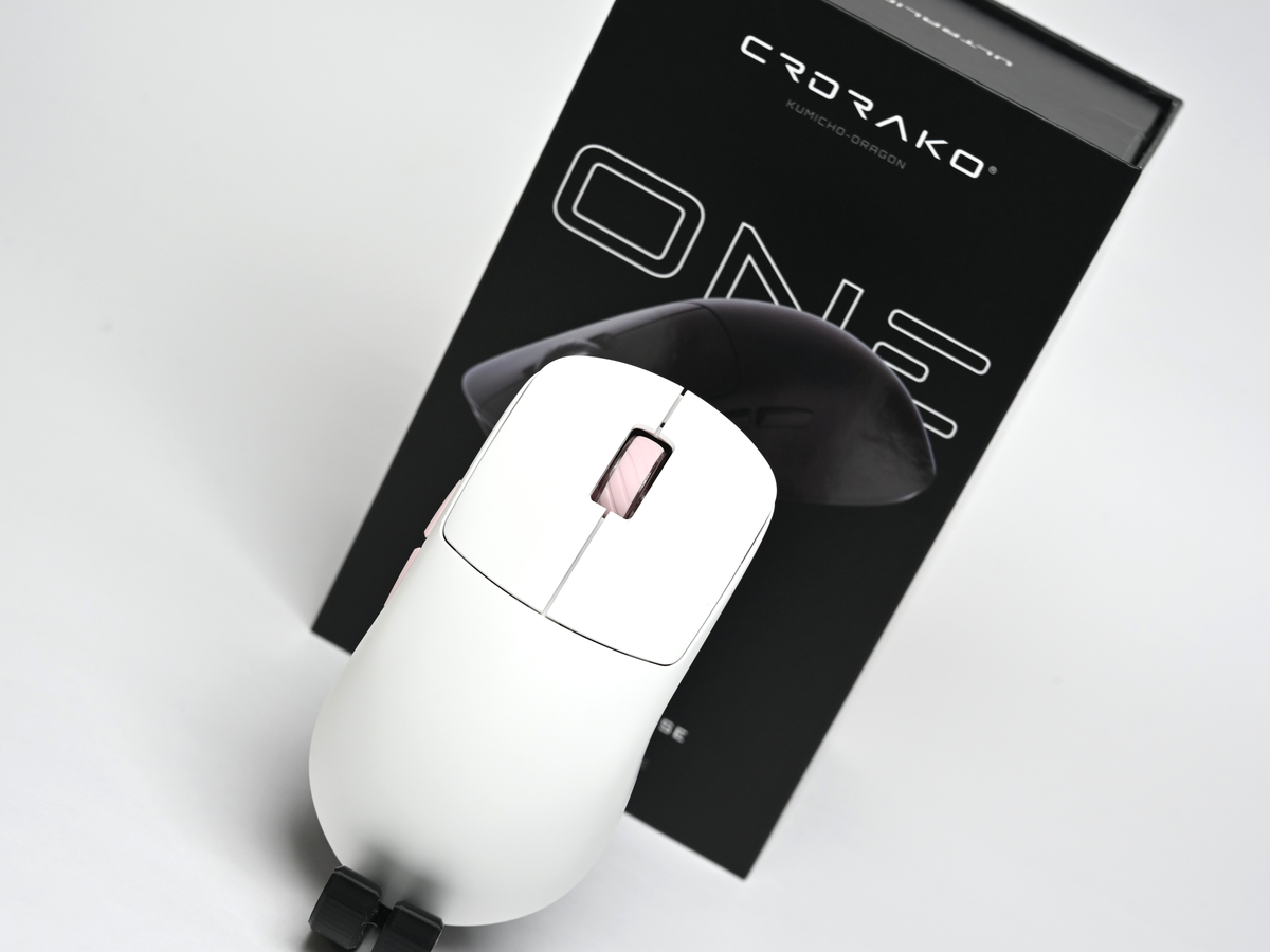 CRDRAKOから重量わずか35gの超軽量マウス「KO-ONE」シリーズのカラー