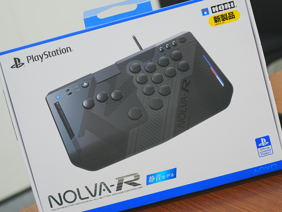 HORIからプレイ環境を気にすることなく使用できる静音レバーレス