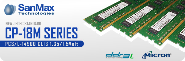 SanMax DDR3L-1866 18M SERIES