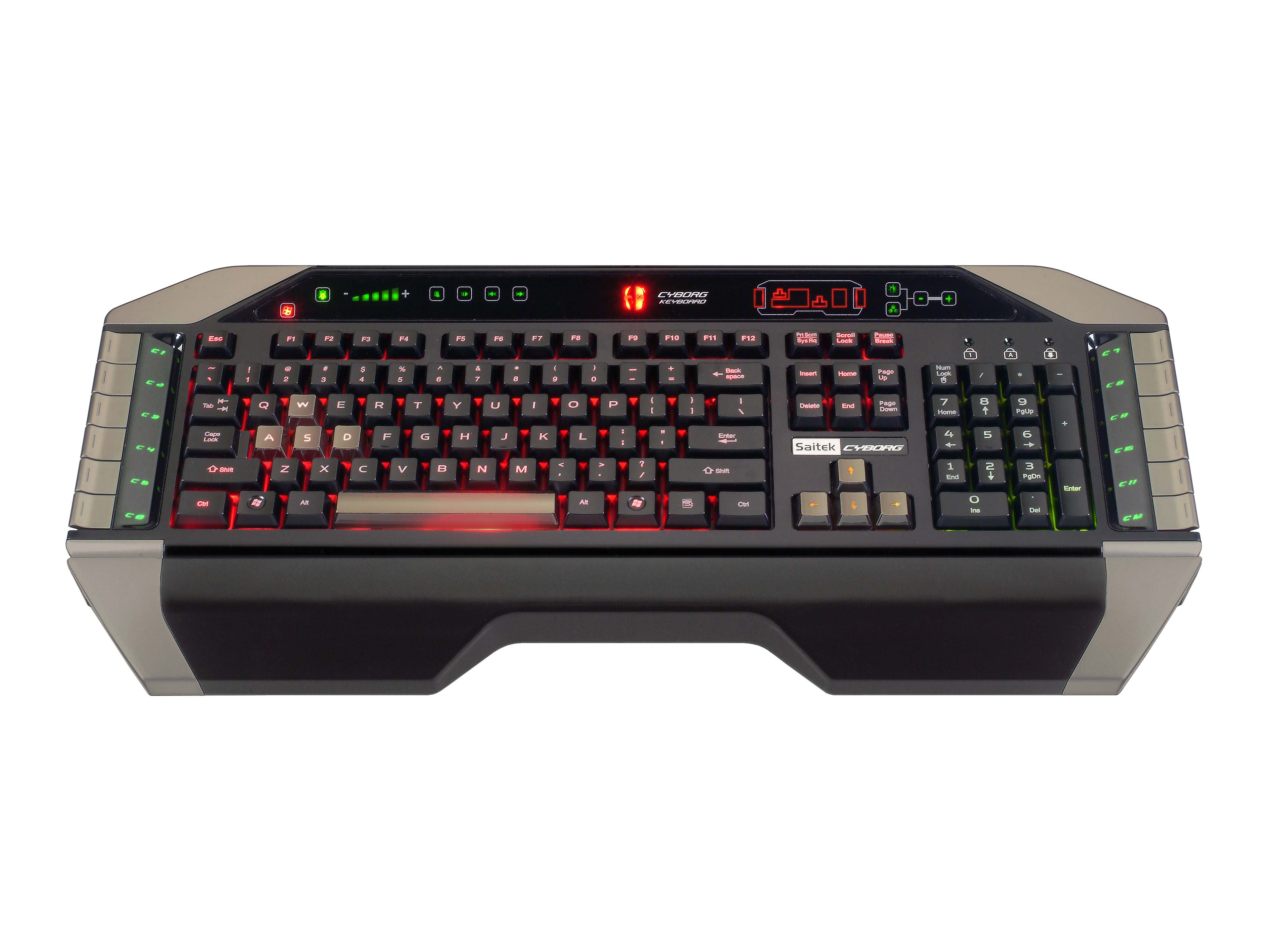 Mad Catz Cyborg V.7 Gaming Keyboard 輸入(英語)版 /保証期間:1 Mad Catz Cyborg V.7 Gaming Keyboard 輸入(英語)版 /保証期間:1